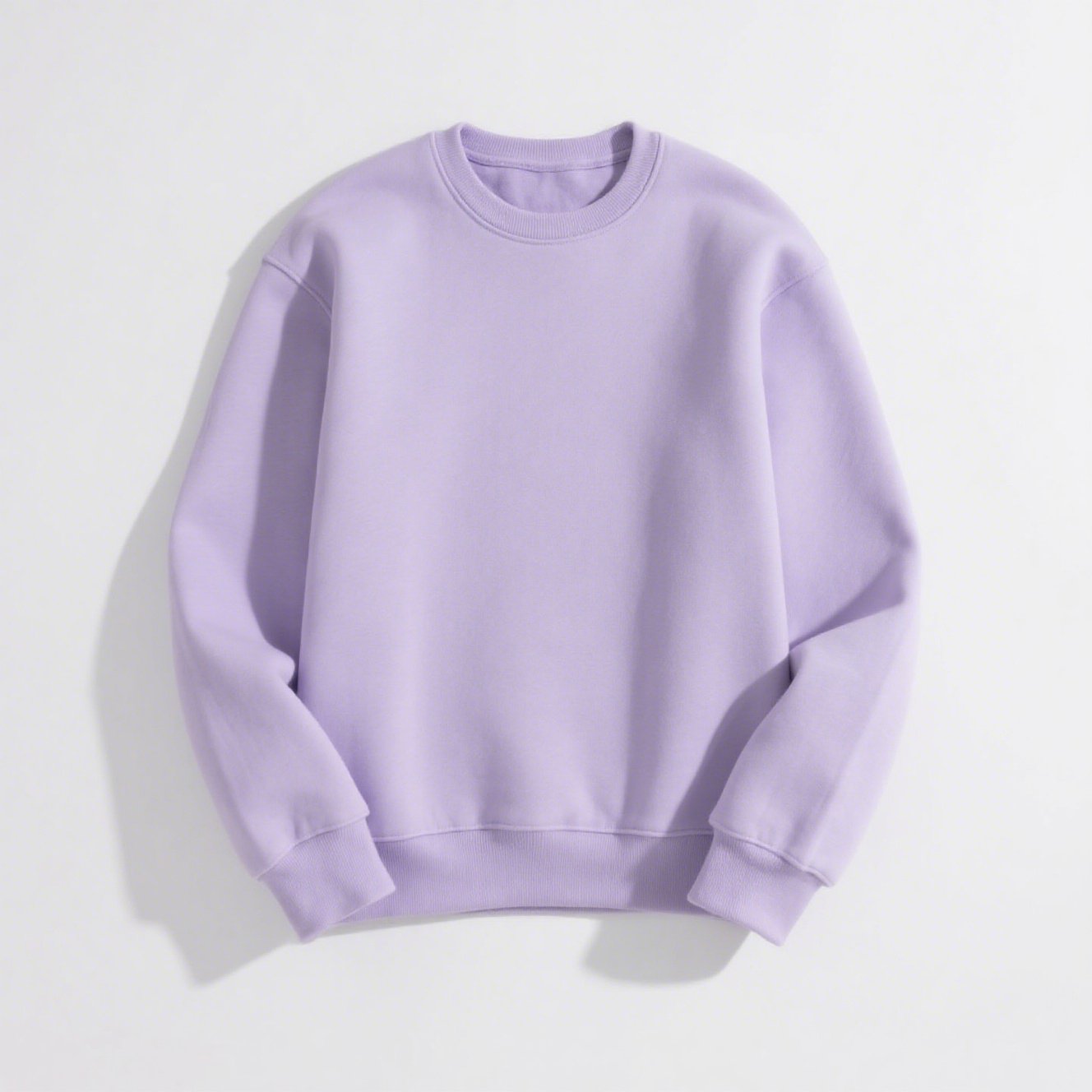 メンズ軽量フリーススウェットシャツ