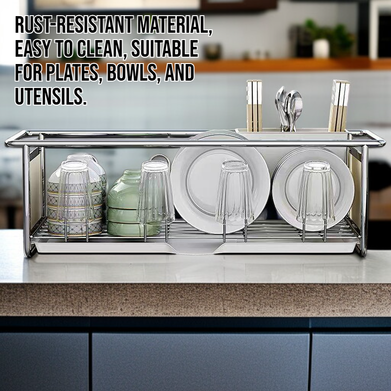 Kitchen dish drain rack