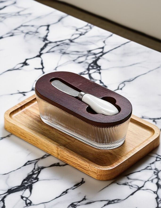 Käsekonservierungsbehälter mit einfachem Verschluss