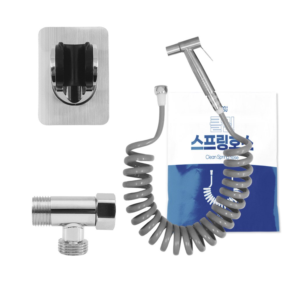 비데 스프레이건 다용도 더블 스위치 세탁기 수도꼭지 스프레이건 세탁기 꼭지