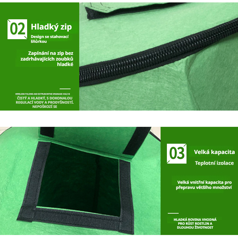 Kompostovací pytel z netkané textilie