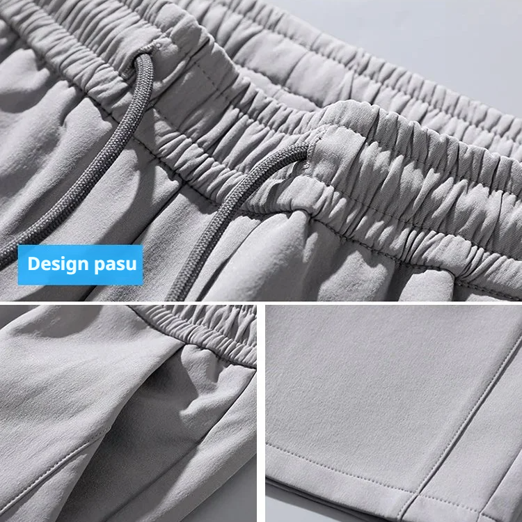 Pánské kraťasy z ledového hedvábí