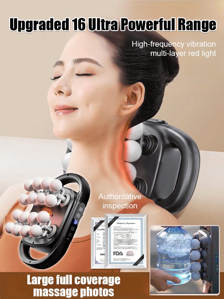 Multi-touchpoint fascia gun, wide range of full body massage