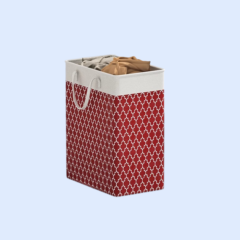 Household waterproof largecapacity fabric laundry basket