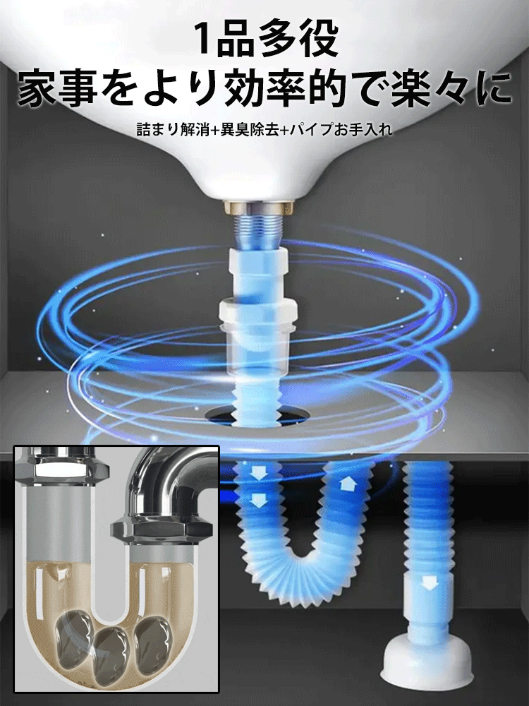 強力パイプクリーナー