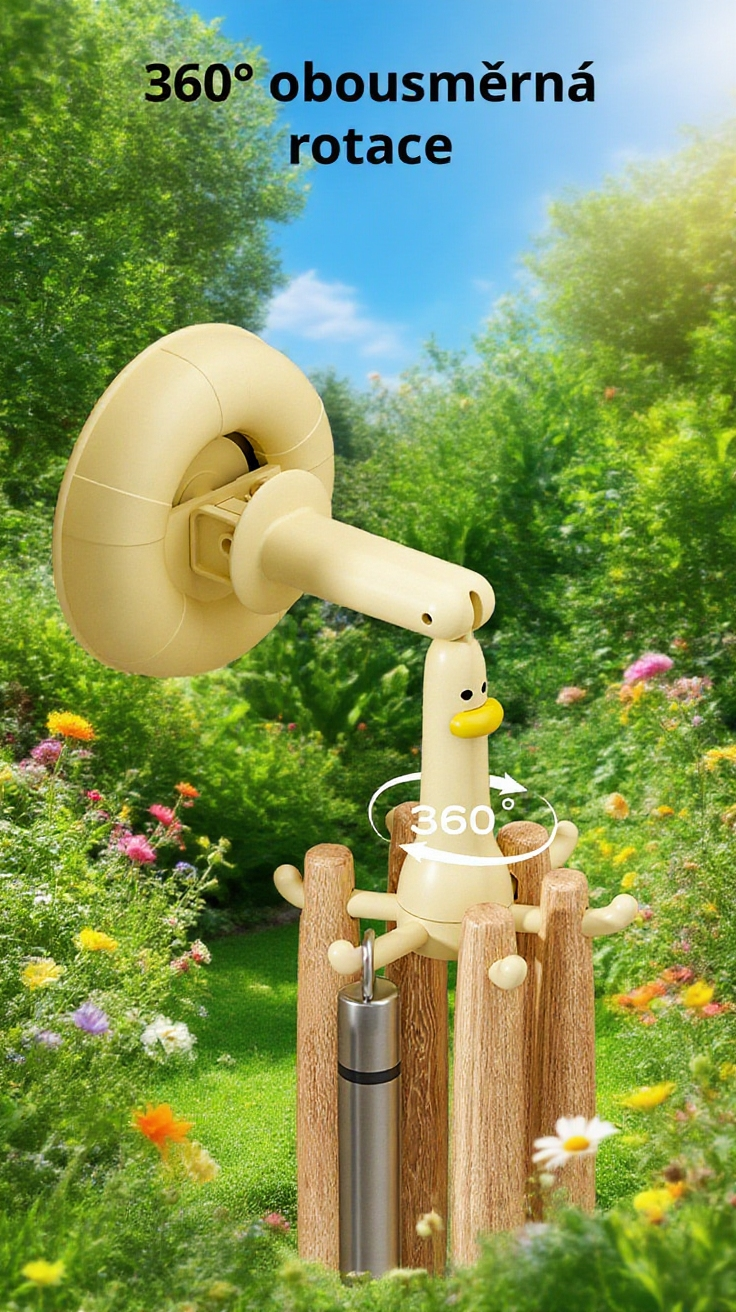 Detail šesti drápů na držáku na ryby