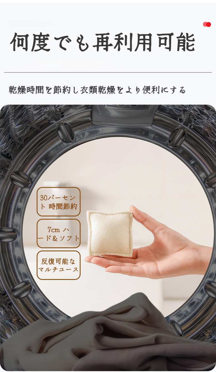 粘着クリーナーとウールボールのセット画像