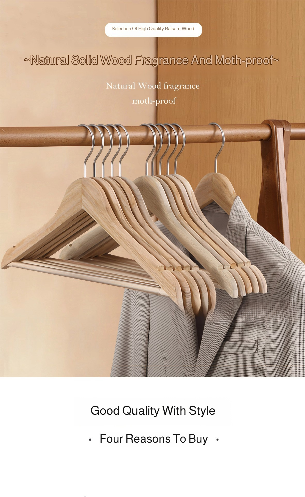 High manganese steel household coat rack in modern living room