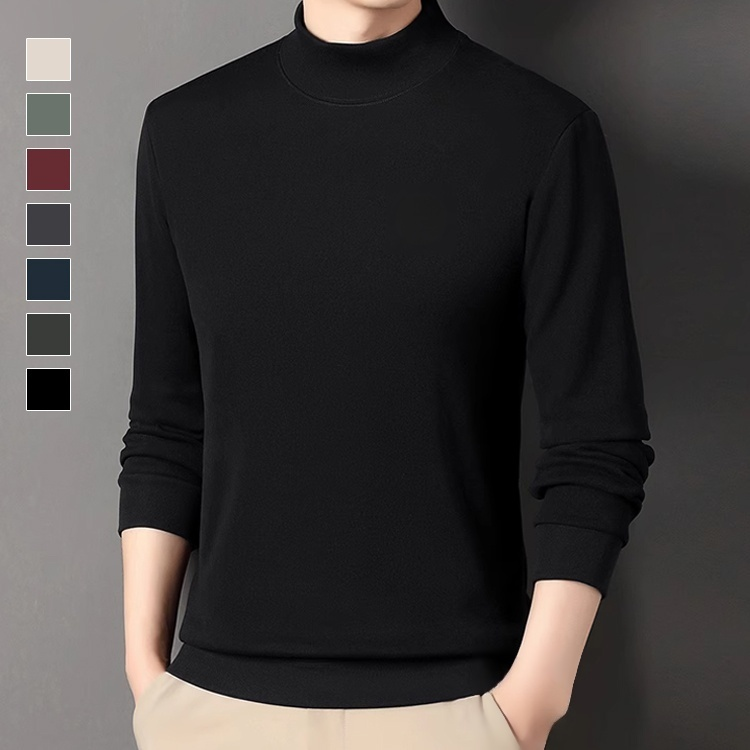 [기모 도톰] 남성용 올매치 반폴라 긴팔 맨투맨