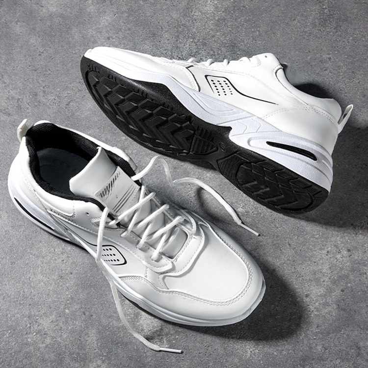 メンズ本革スニーカー