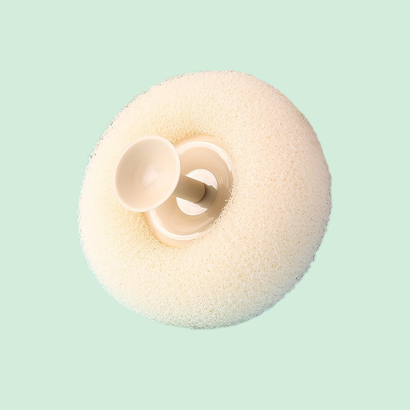 Bath soft suction cup flower ball