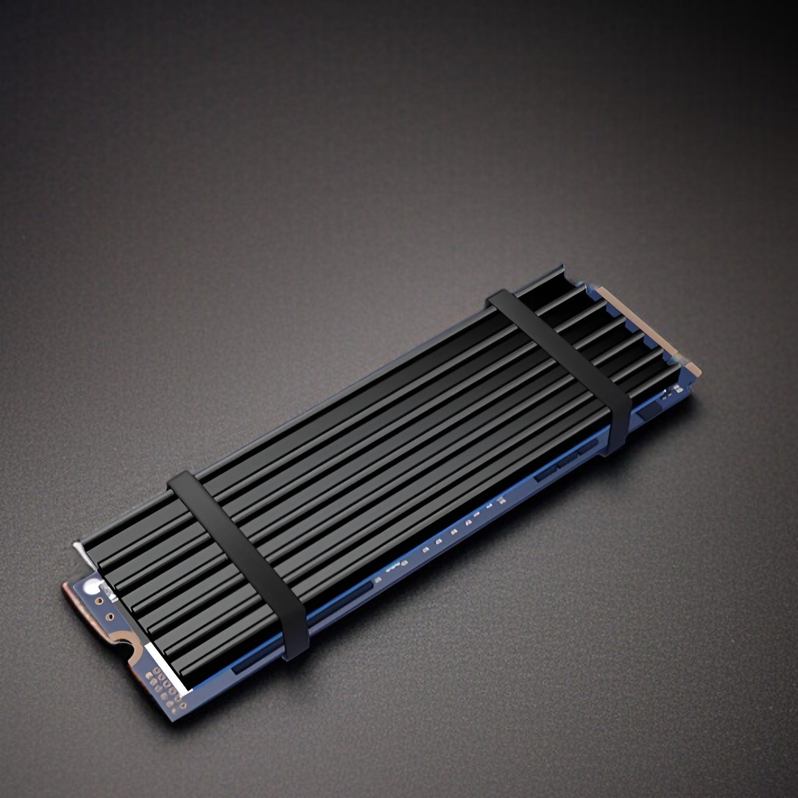 Disipador de calor eficiente para SSD M.2 NVME/SATA 2280, tamaño 70x22x3mm