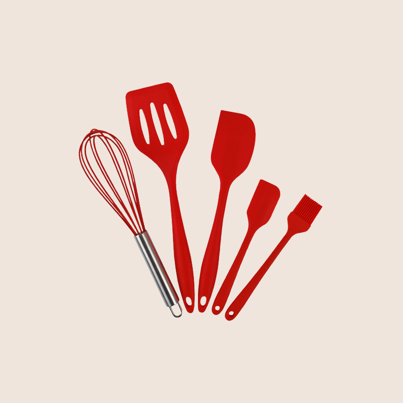 실리콘 삽 스크레이퍼 에그 세트 베이킹 도구