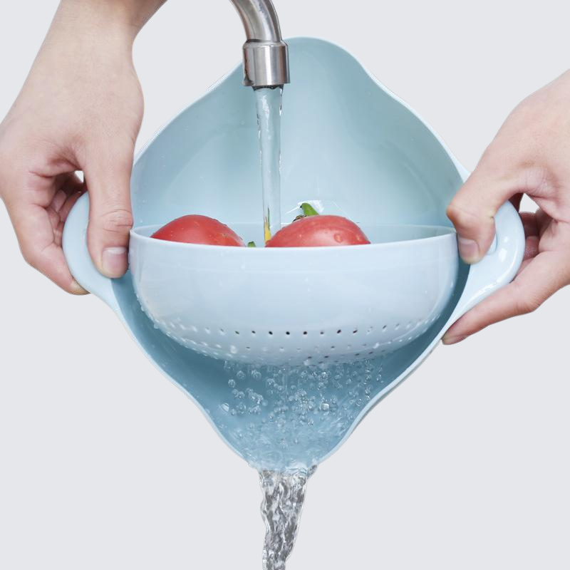 排水ボウル キッチン洗面ボウル フルーツバスケット 排水洗浄 野菜バスケット フルーツプレート