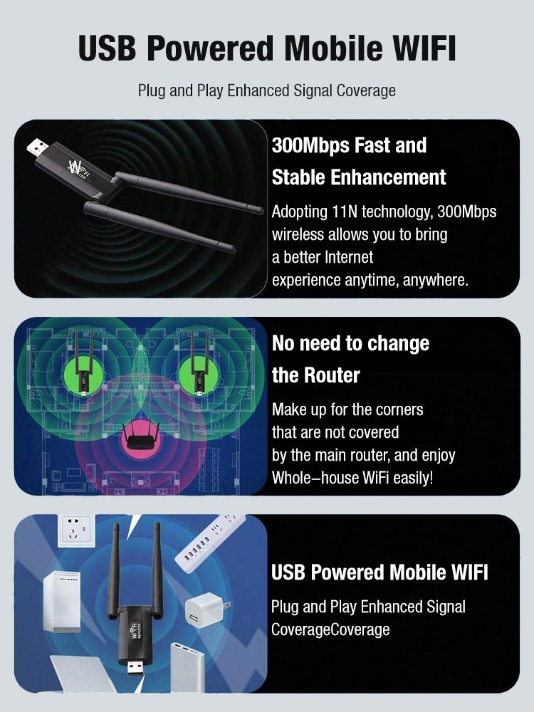 WiFi signal booster