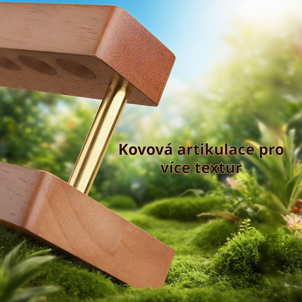 Kancelářský pevný dřevěný box na ukládání per – šikmé zasunutí, vysoká kvalita