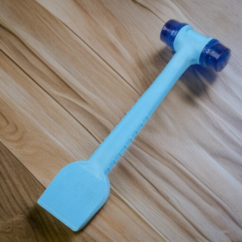 투인원 고무망치 문창 설치 겸용 가죽망치 타일 조립 전용공구망치