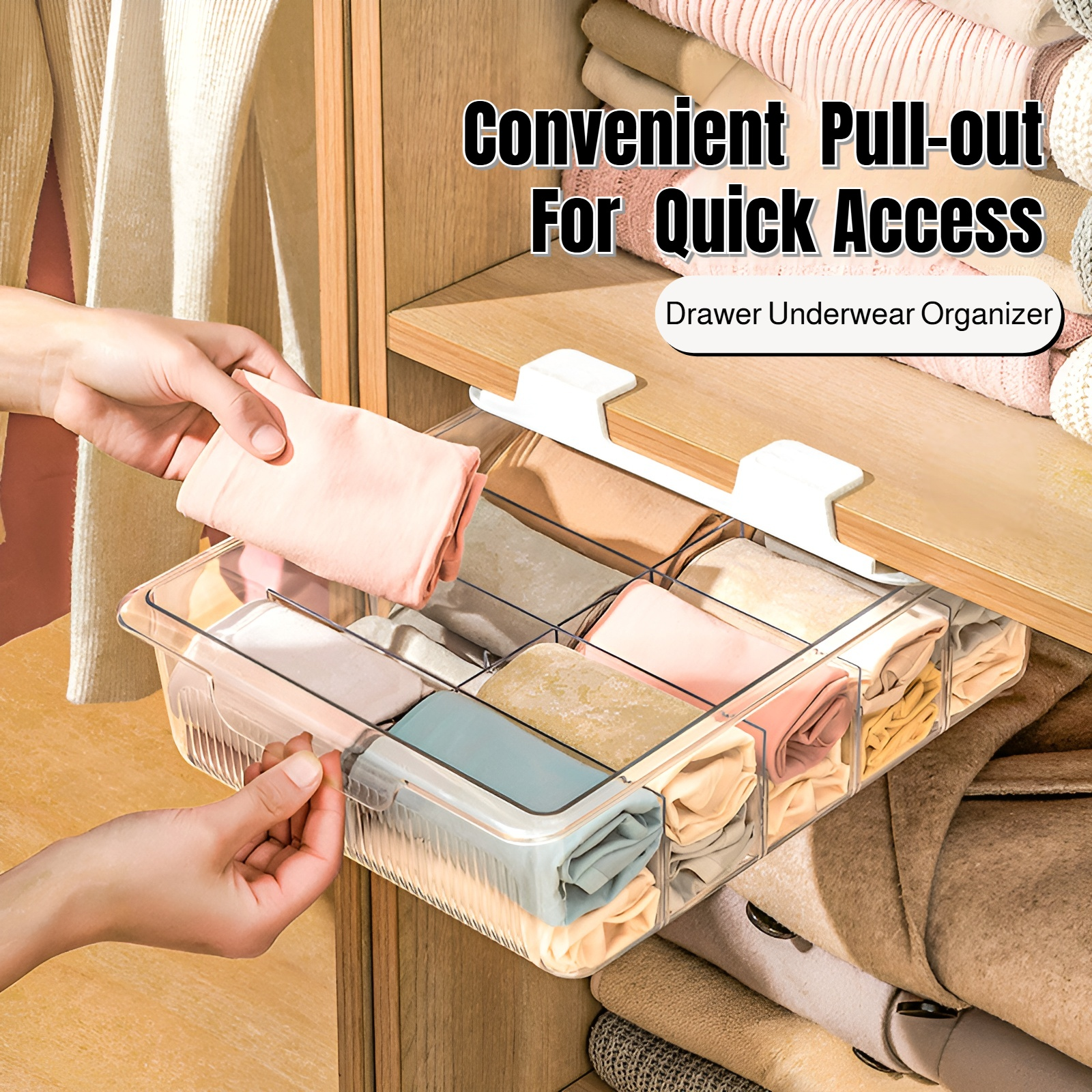 Underwear storage box