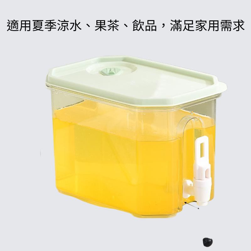 家用高顏值大容量冷水壺帶龍頭冰箱涼水壺夏季水果茶壺