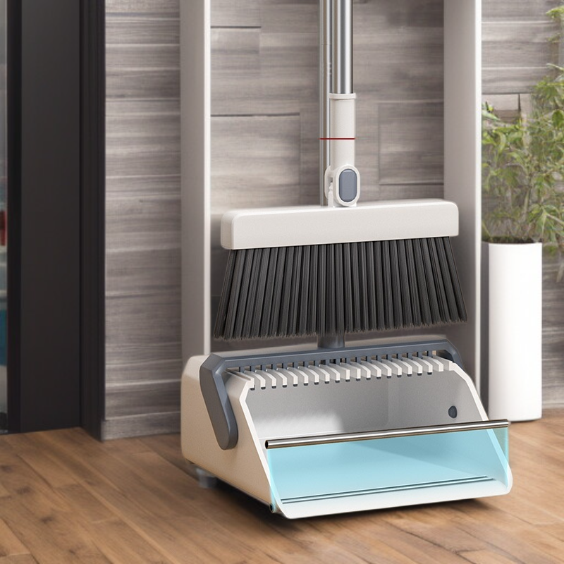 접이식 디자인의 쓰레받기 세트