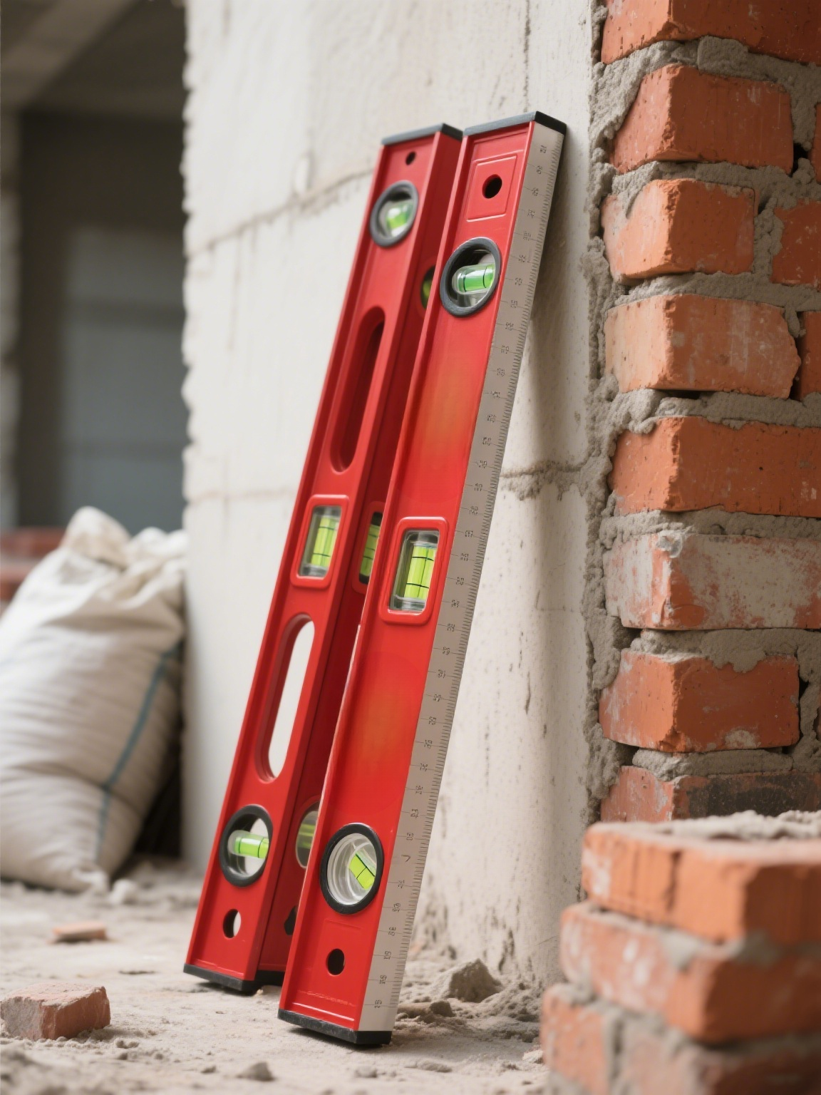 알루미늄 합금 레벨 측정 모습