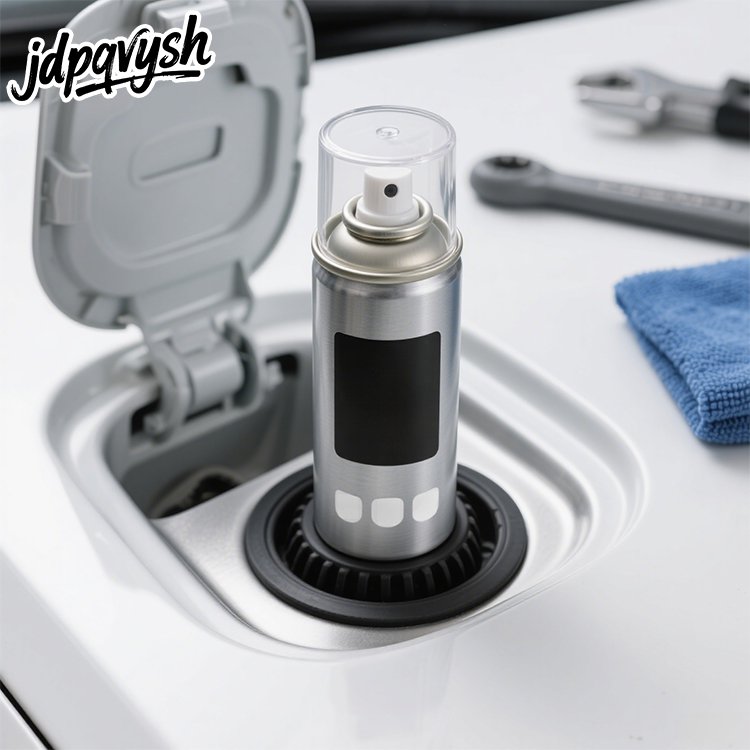 自働車の傷の修復用スプレーです