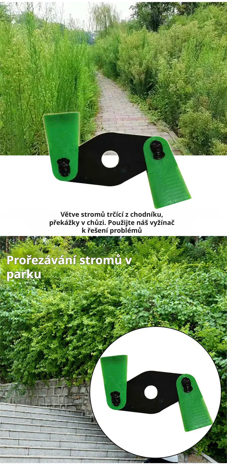 Kvalitní žací kotouč na trávu a plevel