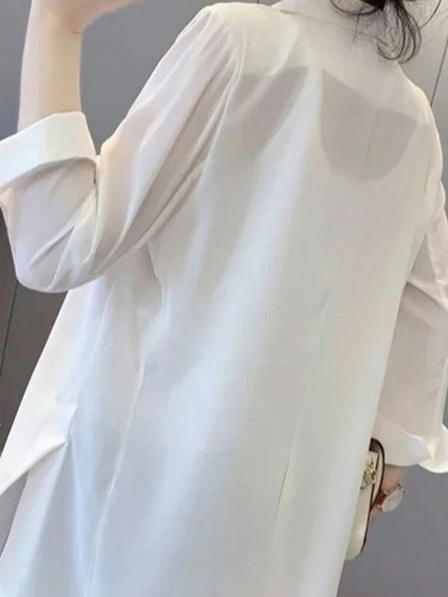 여성 7부 소매 양복