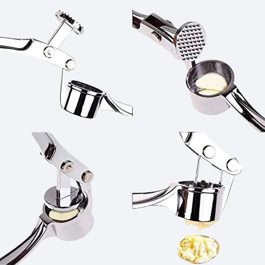 亜鉛合金手動ニンニク押え工具