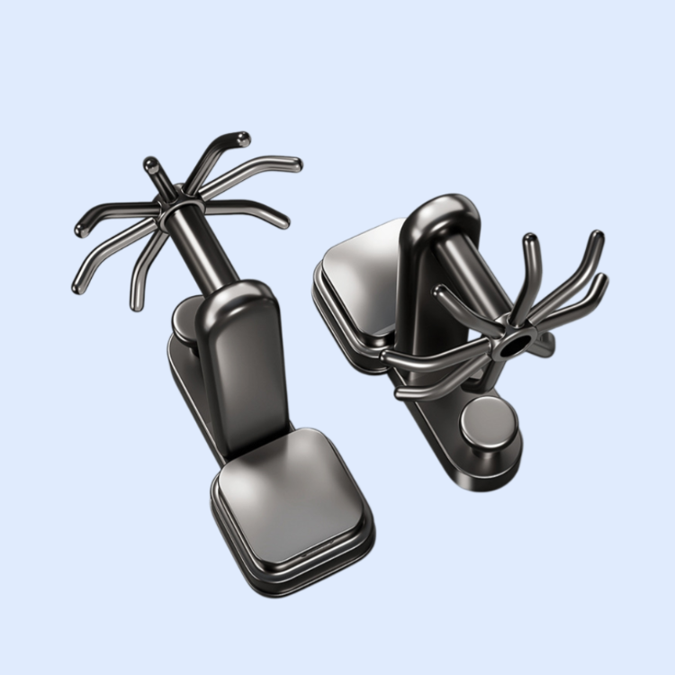 キッチンツールフック 吸盤 【360°回転可能のフック】 キッチンラック 台所ラック ABS製 強力吸着 キッチンツール収納 キッチン収納 軽量 防水防錆 壁掛け 傷つけない キッチン/バスルーム/リ