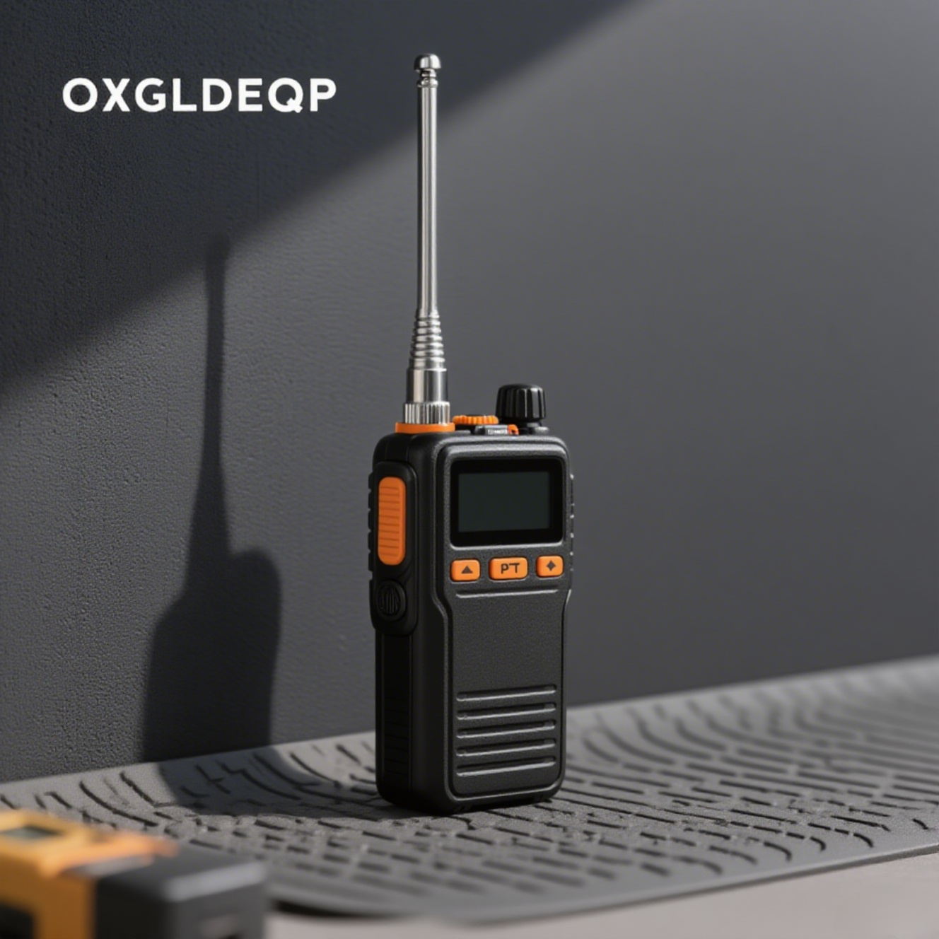 黒いトランシーバー