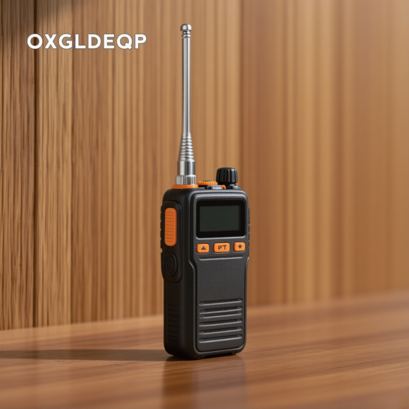 黒いトランシーバー