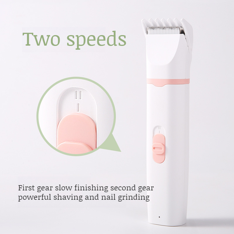 Pet cat dog multifunction electric shaver pet electric push clippers nail grinding hair clippers