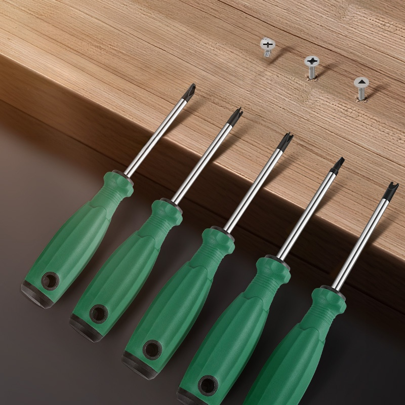 Magnetický šroubovák speciálního tvaru trojúhelníkového tvaru ve tvaru U, vnitřní kříž ve tvaru Y