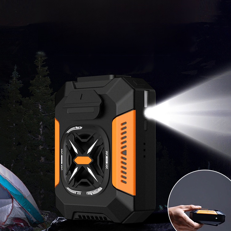 【残り在庫は70点のみです】屋外用ポータブル腰掛けファン