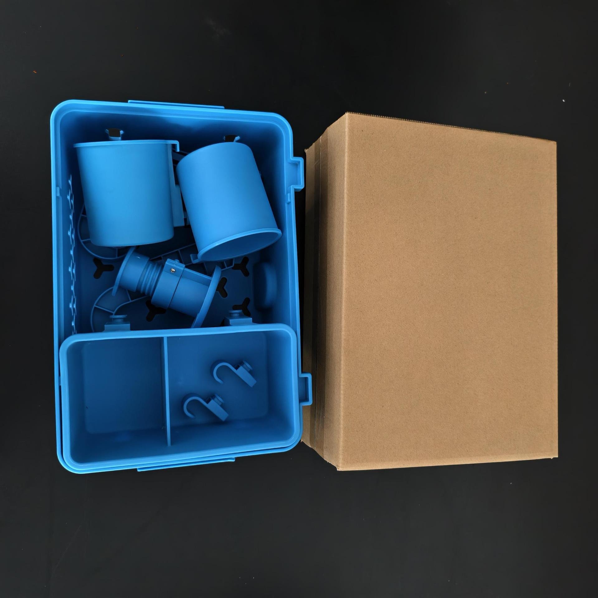 スイミングプール用吊り下げ収納バスケット全体画像