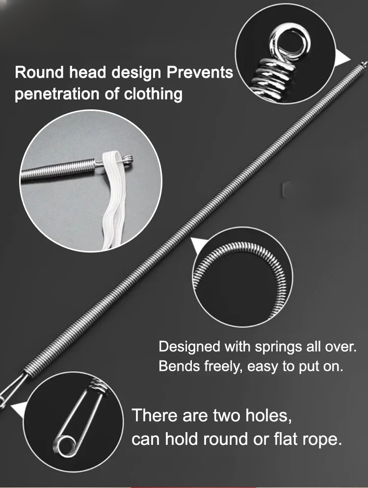 【1-Second Success】Flexible Spring Threading Tool