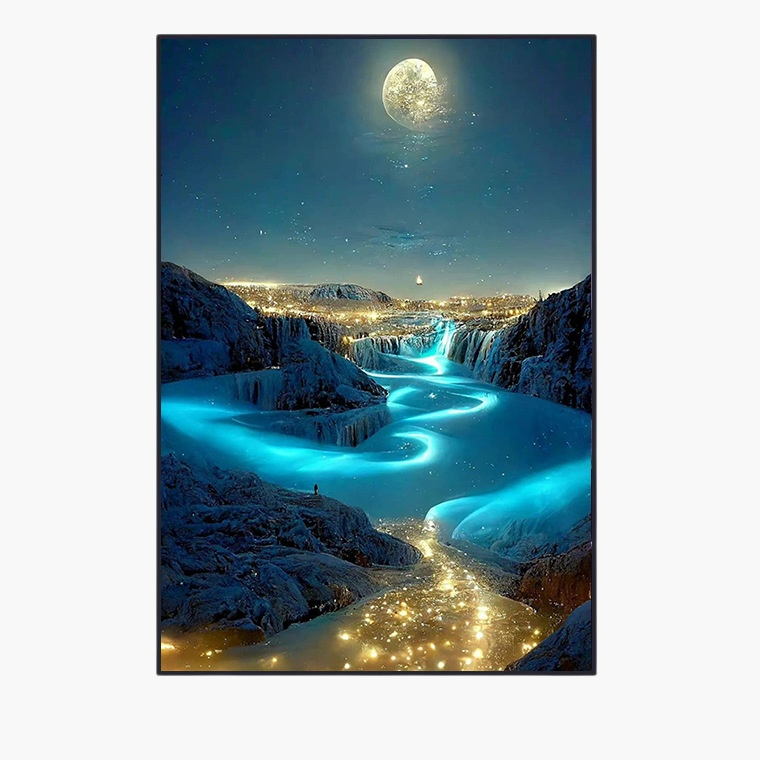 달풍경 다이아몬드화