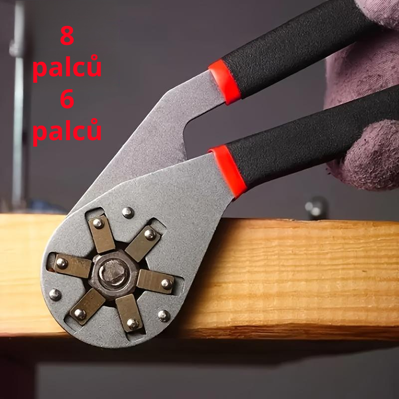 1 ks 6"/8" vnější šestihranný klíč, momentový nastavitelný klíč.