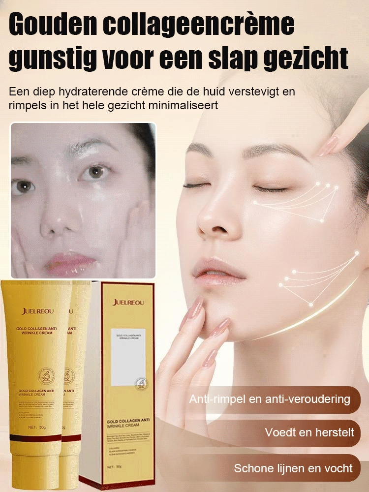 Gouden Collageen Verjongende Crème