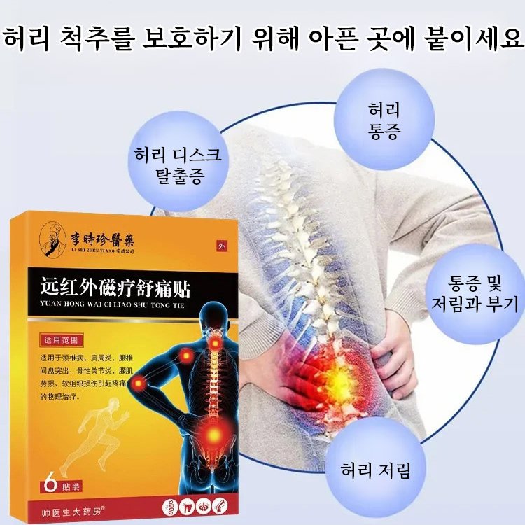 이시진 의약 요추 통증 완화 패치