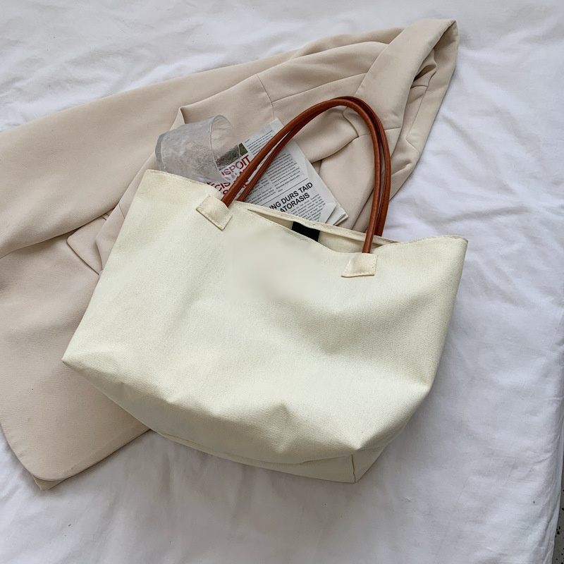 トレンドのカジュアルデザインメッセンジャーバッグキャンバストートバッグ