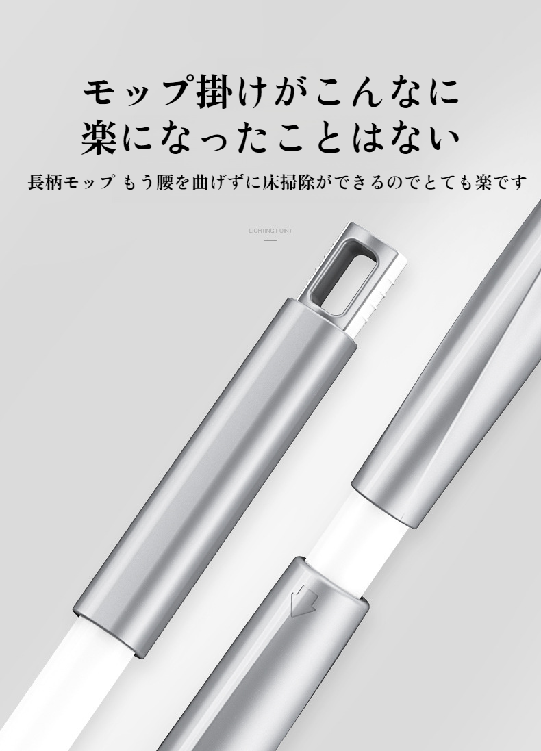 高品質なモップヘッド拡大画像