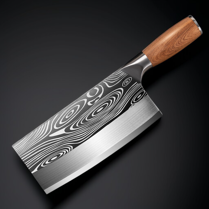 향장 도구 화려한 목재 손잡이 식칼 가정용 날카로운 고기를 자르는 도구