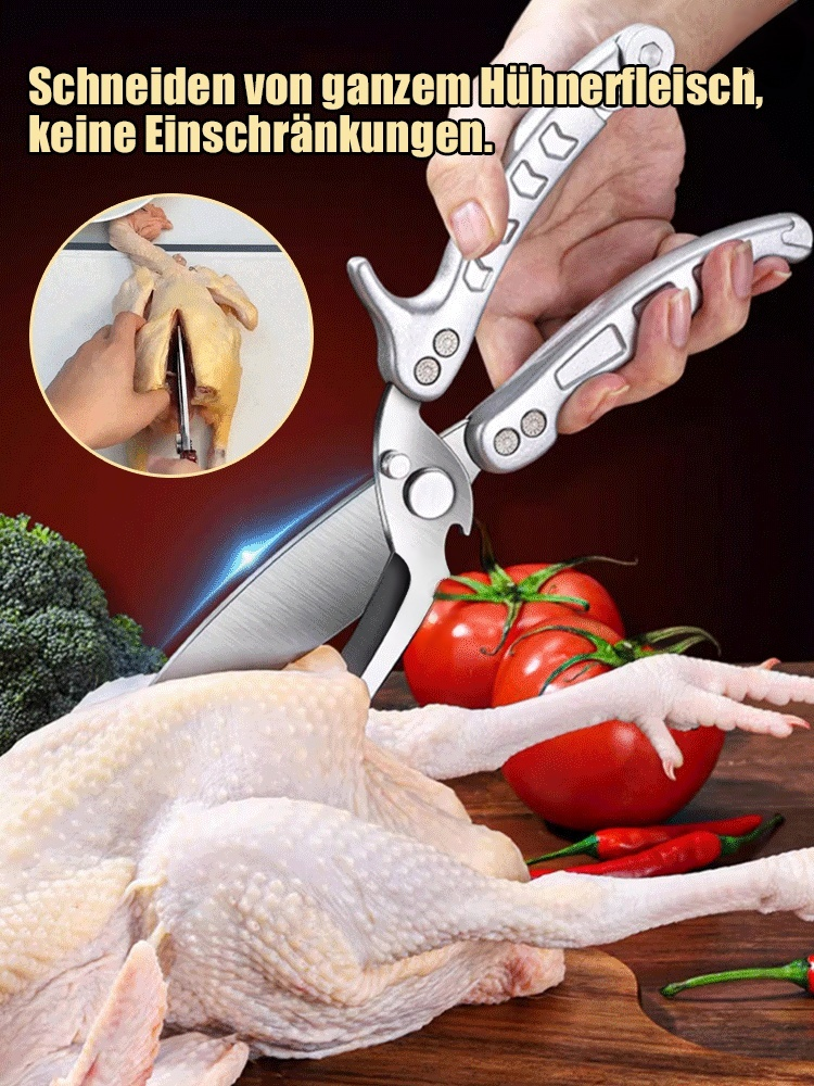 Ganzstahl-Wal-Hai-Mehrzweckschere