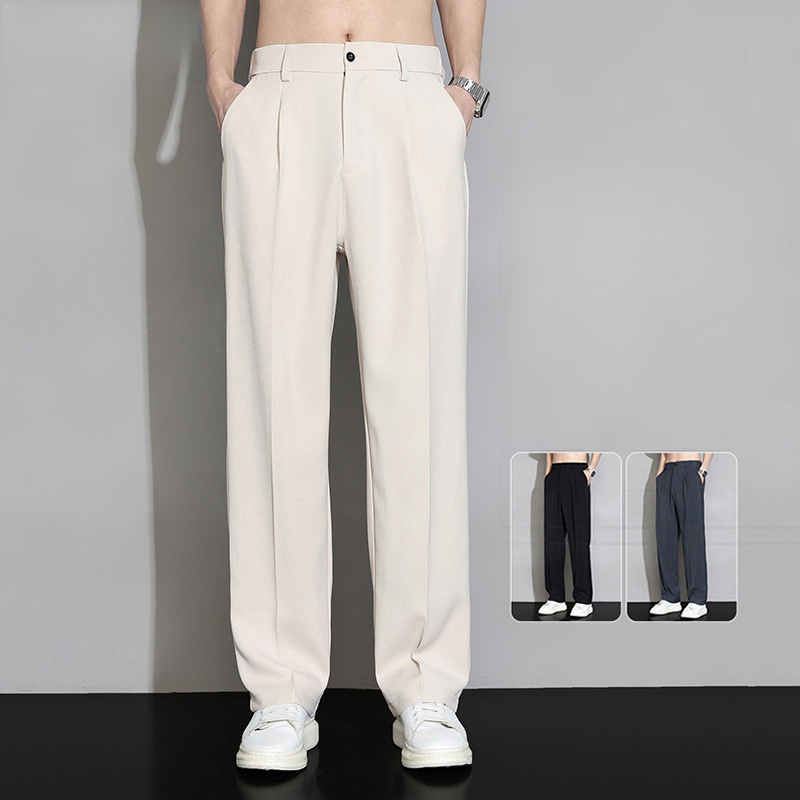 冷感スラックス