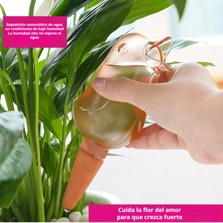 Dispensador de agua automático en forma de pájaro