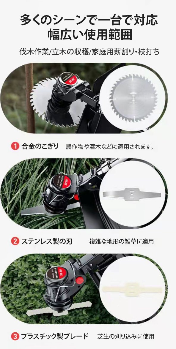 安全機能付き芝刈り機のロック部分