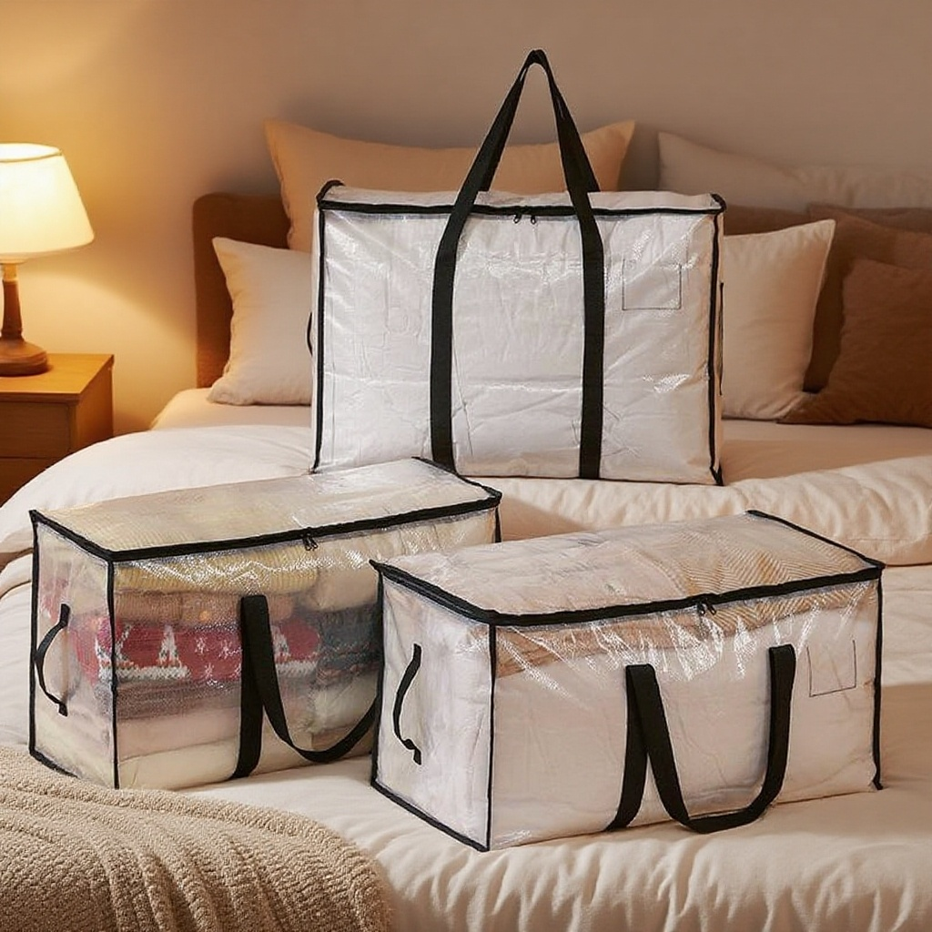 衣類収納大容量防水防湿収納袋
