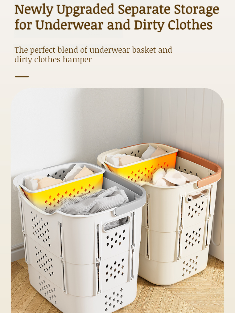 Multilayer largecapacity clothing storage basket
